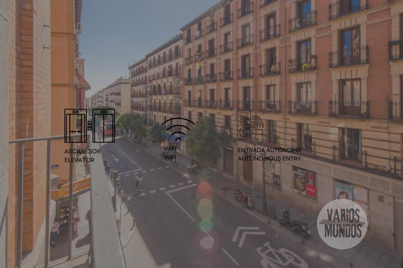 New Apt Para 7Pax En El Corazon De Madrid-Centro Ngoại thất bức ảnh